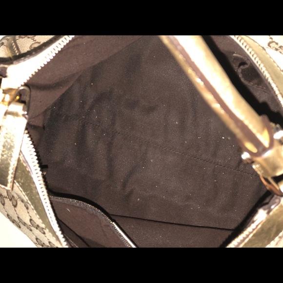 Gucci small canvas D ring hobo - Picture 4 of 4